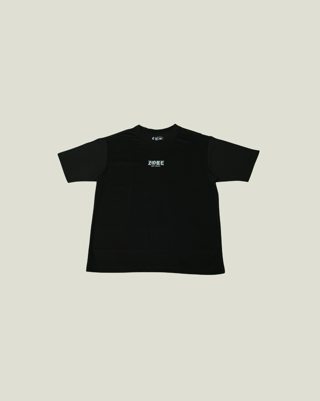 OVERSIZED "WAR-TIME" TEE - BLACK